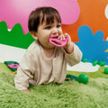 Luu Kids, Luuisa the Cat, gryzak dla dzieci, Purple