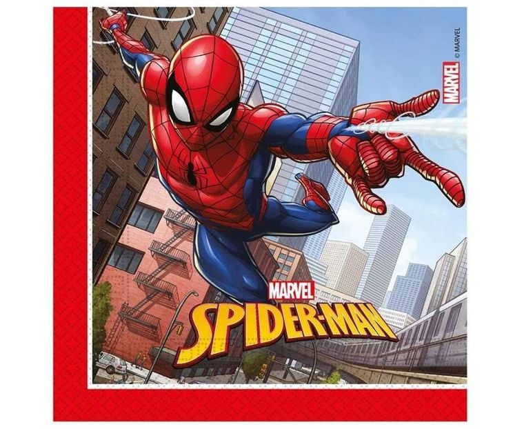 GoDan, Spider-man, serwetki papierowe, 33x33 cm, 20 szt.