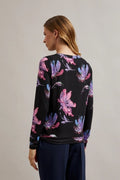 Sweter damski, czarny, Moodo