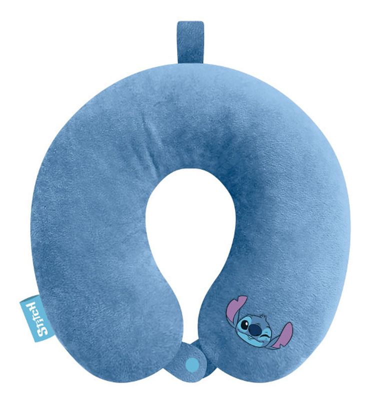 Lilo i Stitch, poduszka, rogal, 30 cm