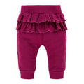Legginsy dziewczęce, bordowe, Bloom, Eevi