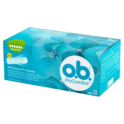O.B., ProComfort Super Plus, komfortowe tampony, 32 szt.