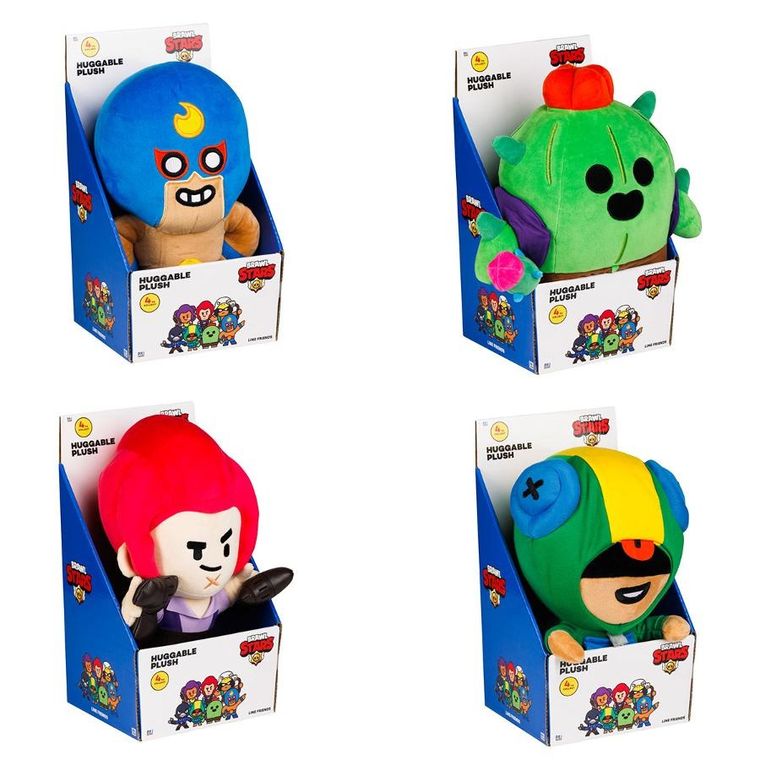 Brawl Stars, pluszowa maskotka, 30 cm