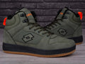 Buty zimowe, unisex, ocieplane, khaki, Lotto