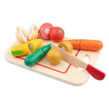 New Classic Toys, drewniane warzywa do krojenia, 8 szt.