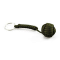 Brelok do samoobrony, monkey fist, oliwkowy