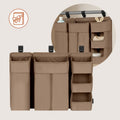 Lionelo, Sidepocket, organizer do łóżeczka, duży, beige