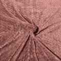 Eurofirany, koc Cindy, 170x210 cm, pudrowy