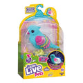 Little Live Pets, Lil Bird, ćwierkający ptaszek ze świecącymi skrzydełkami, zabawka interaktywna, różowy