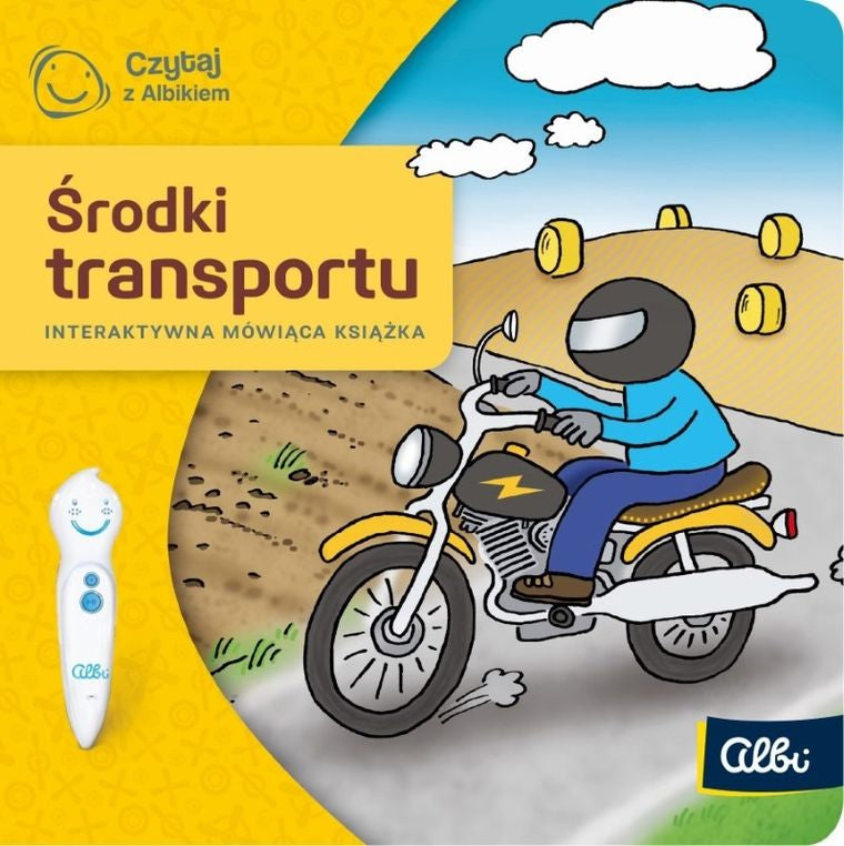 Czytaj z Albikiem. Mini książeczka. Środki transportu
