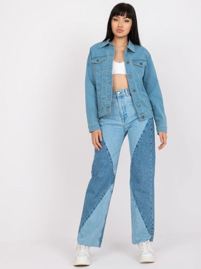 Kurtka jeansowa damska, denim, Rue Paris