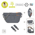 Lassig, Green Label, Bum Bag, nerka dla mam, Anthracite