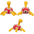 Pokemon, Pikachu, Axew, Shinx, Eevee, Machop, Shuckle, figurki bitewne
