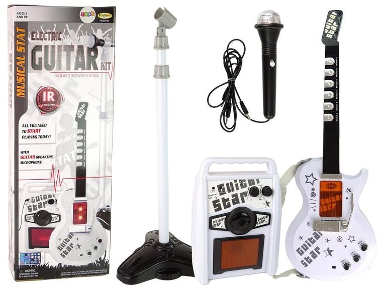 Lean Toys, gitara elektryczna z mikrofonem