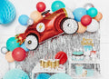 PartyDeco, balon foliowy Auto, 111x63 cm, mix, 1 szt.