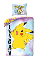 Pokemon, 2-częściowy komplet pościeli, 140x200 cm