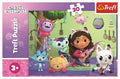 Trefl, Koci Domek Gabi, puzzle, 30 elementów