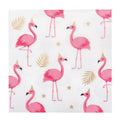 Serwetki, flamingi, hawajskie