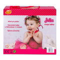 Smily Play, sensoryczna lalka z akcesoriami do karmienia, 35 cm