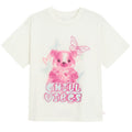 Cool Club, T-shirt dziewczęcy, biały