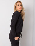 Bluza damska, czarna, Rue Paris