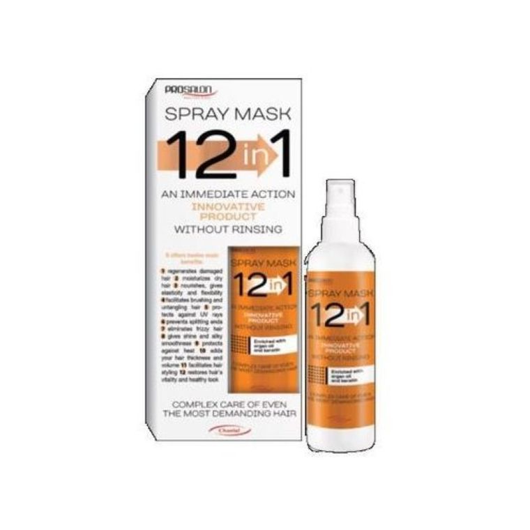 Chantal, Prosalon, maska w sprayu 12w1, Olejek Arganowy 150 g