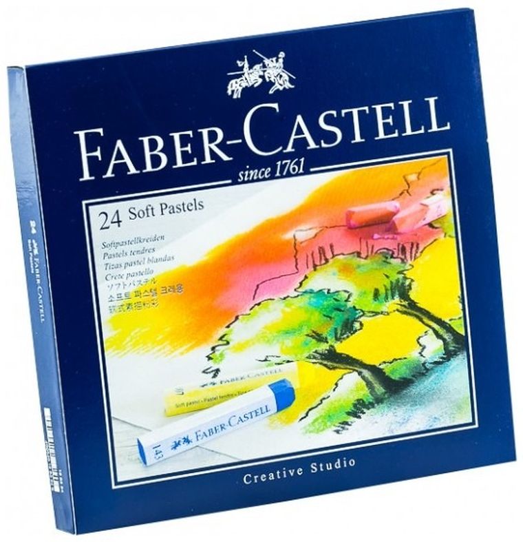 Faber-Castell, pastele suche, 24 kolory