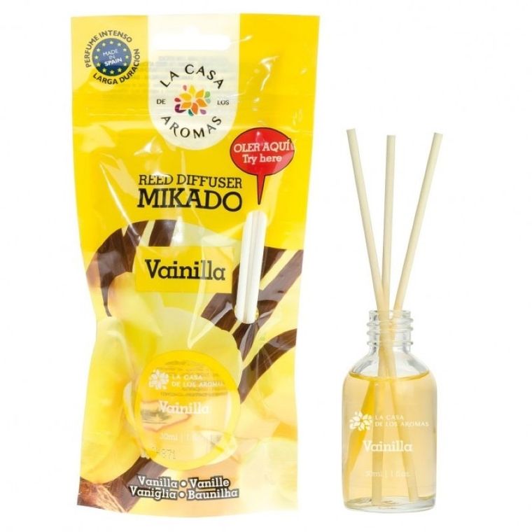 La Casa de los Aromas, olejek aromatyczny z patyczkami, Wanilia, 30 ml