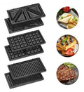 Clatronic, opiekacz, 800W, czarny, ST/WA 3670