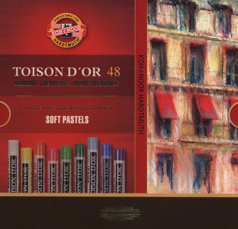 Koh-I-Noor, pastele suche, Toison D'Or, 48 szt.