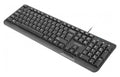 Natec, klawiatura, Trout, US NKL-0967, membranowa, USB 2.0, EN, czarna