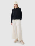 Bluza damska z kapturem, rozpinana, czarna, 4F