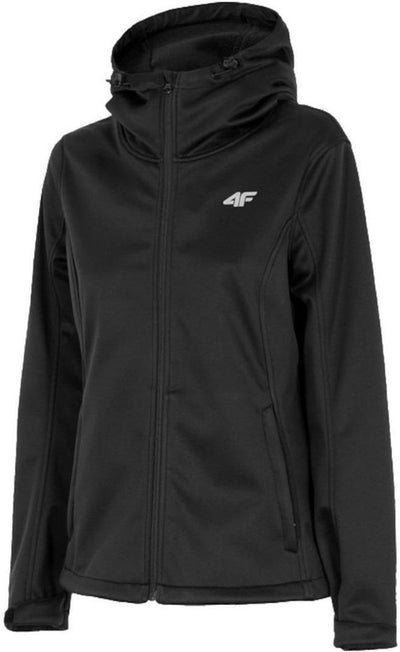 Kurtka softshell damska, czarna, 4F