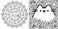 Pusheen. Mini kolorowanka