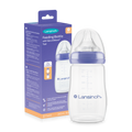Lansinoh, Natural Wave, butelka ze smoczkiem, rozmiar M, 240 ml