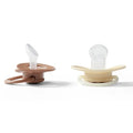 BabyOno, smoczki anatomiczne, silikonowe, 0-6 m