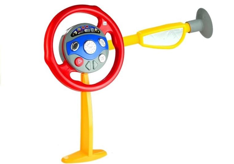 Lean Toys, kierownica, symulator do auta