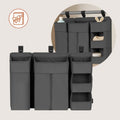 Lionelo, Sidepocket, organizer do łóżeczka, mały, grey