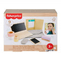 Fisher-Price, Domowe biuro malucha, zestaw drewnianych zabawek