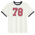 Bawełniany t-shirt z nadrukiem oversize NOWEAR