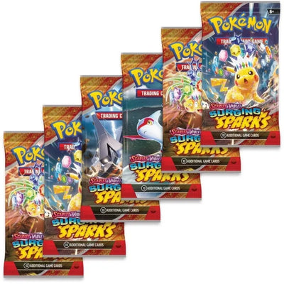 Pokemon TCG:  Scarlet & Violet, Surging Sparks, Booster, gra karciana, dodatek, 1 szt.