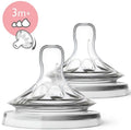 Philips Avent, Natural 2.0, smoczek o regulowanym przepływie, trójprzepływ, 3m+, 2 szt.
