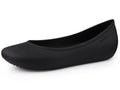 Baleriny damskie, czarne, Crocs Brooklyn Flat