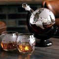 Malatec, karafka, globus, zestaw do whisky