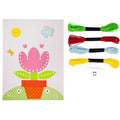 Craft With Fun, wielkanocny kwiat, zestaw kreatywny