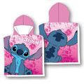 Lilo i Stitch, poncho, okrycie kąpielowe, 50x100 cm