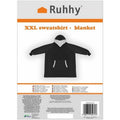 Ruhhy, bluza XXL, koc, czarny