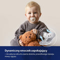 Lovi, Teddy Love, smoczek silikonowy, dynamiczny, 6-18 m, 2 szt.