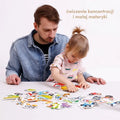 CzuCzu, Pojazdy na budowie, puzzle progresywne