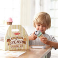 Melissa & Doug, lodziarnia, drewniany zestaw do lodów